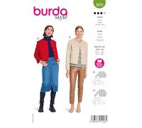 Burda 5870 - Patrones para coser chaquetas para mujer (talla 34-44), nivel 3 para avanzados