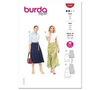 Burda 6142 - Patrones de costura para falda de mujer (nivel 2, tallas 34-44)