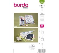 Burda #9200 - Juego de patrones de costura para niños, estuche escolar, bolsa de deporte y bolsa escolar