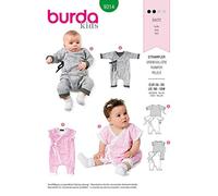 Burda 9314 - Patrón de Costura para Confeccionar Pijama de bebé (Tallas 56 a 86)