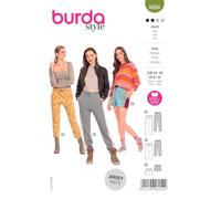 Burda B6054 - Patrones de costura (papel, blanco, 34-48)