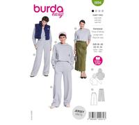 burda Easy 5694 - Patrón de costura para confeccionar ropa de mujer (tallas 36-48)