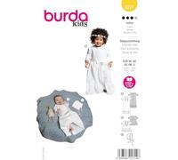 burda kids - Patrón de costura para accesorios de bebé para bautizo (tallas 56-92)
