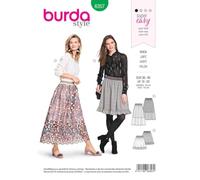 Burda patrón 6357 falda, de 38 A 48