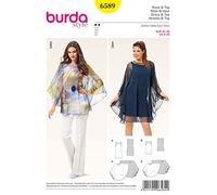 Burda Patrón 6589 Vestido y Top