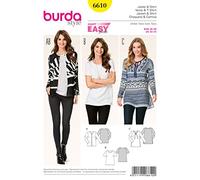 Burda Patrón 6610 Chaqueta y Camiseta