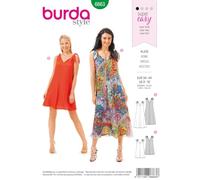 Burda Patrón 6663 Vestido