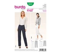 Burda Patrón 6681 Pantalón