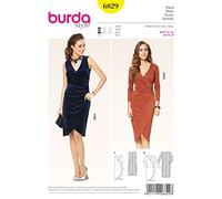Burda Patrón 6829 Vestido