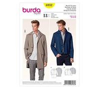 burdastyle Patrón Burda 6932 Abrigo y Chaqueta