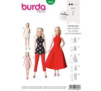Burda Patrón 6960 Idea Creativa Ropa de muñeca