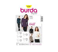 Burda Patrón 6990 Camiseta
