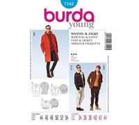 Burda Patrón 7142 Abrigo y Chaqueta de Hombre
