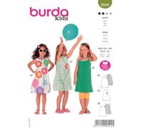 Burda Patrón 9544 Kids Vestido