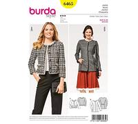 Burda Patrón Chaqueta, Papel, Blanco, 19 x 14 x 0,5 cm