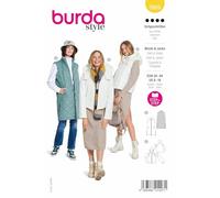 Burda Patrón de costura 5869 - Chaleco y chaqueta de coser para mujer, talla 34-44] Nivel 4 profesional