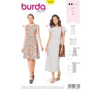 Burda - Patrón de costura 6339 para mujer, talla 34-44, para coser, ideal para principiantes [L2]