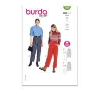 Burda Patrón de costura X05699Burda Burda Style Pattern 5699 para pantalones de mujer 10-22 (36-48)