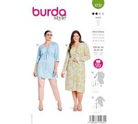 burda style 5732 - Patrón de costura para blusa y vestido de túnica para mujer (talla 46-56)