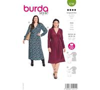 burda style 5748 - Patrones de costura para vestidos de mujer (talla 46-56)