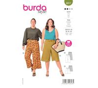 Burda Style 6017 - Patrón de costura para culotes de catálogo con goma elástica para mujer (tallas 44-54)