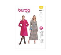 Burda Style B5767 - Patrón de costura para vestidos de mujer