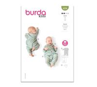 Burda Style B9258 - Patrón de costura para bebé