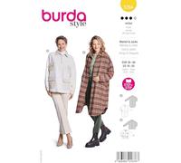 burda style - Patrón de costura para chaqueta y abrigo de mujer (tallas 36-46)