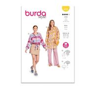 Burda Style Sewing Pattern B5723 - Patrón de costura para blusa de mujer