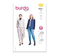 Burda Style Sewing Pattern B5799 - Patrón de costura para chaqueta de mujer