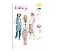 Burda Style Sewing Pattern B5869 - Patrón de costura para chaleco y chaqueta para mujer
