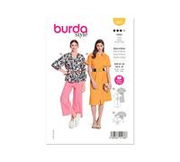 Burda Style Sewing Pattern B5921 - Patrón de costura para vestido y camiseta de mujer
