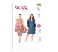 Burda Style Sewing Pattern B6036 - Patrón de costura para vestidos de mujer