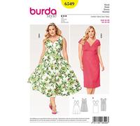Burda Style Sewing Pattern B6549 - Patrón de costura para vestido de mujer