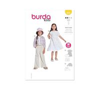 Burda Style Sewing Pattern B9225 - Patrón de costura para chaqueta y vestido infantil
