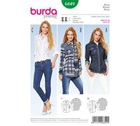 Patrón Burda 6849 Blusa