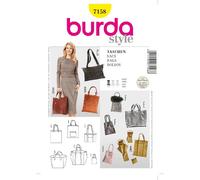 Patrón Burda 7158 Bolsos
