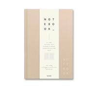 burde Cuaderno A5 Lined Beige - Diario de Tapa Dura Estilo Cuero Vintage, Ideal para Escritura Personal de Adultos y Jóvenes, 240 Páginas