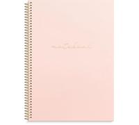 Burde Notizbuch A4 pink: Spiral-Notizbuch