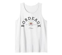 Burdeos Francia Souvenir, Bordeaux Gift Travel To France Camiseta sin Mangas