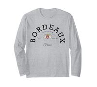Burdeos Francia Souvenir, Bordeaux Gift Travel To France Manga Larga
