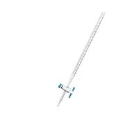 Bureta de vidrio, Micro Burette Borosilicate Glass PTFE 50mL 0.10mL Graduation Class A