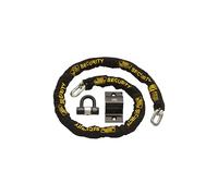 Burg-Wachter - Cadena de seguridad para bicicleta (2 m, 12 mm), color negro