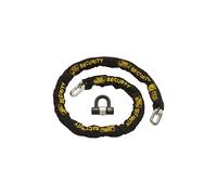 Burg-Wachter - Cadena de seguridad para bicicleta de 12 mm, color negro, 2 m