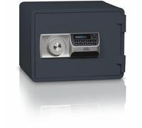 BURG-WÄCHTER, Feuerschutztresor mit elektronischem Zahlenschloss, feuerfester Dokumentensafe, FP 44 E, 14,3 l, 25,0 kg, Stahl, Anthrazit