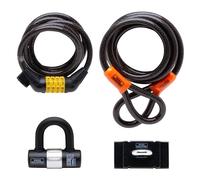 Burg-Wachter - Kit de seguridad para barbacoa, 2,1 m, color negro