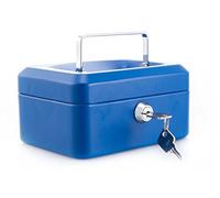 Burg Wachter Money 5015 - Caja de Dinero (15,2 cm), Color Azul