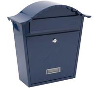 Burg-Wachter NLS103B Buzón clásico MIDN BLU MB01MB, Azul Oscuro, 36x37x13cm