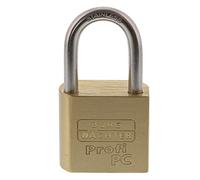 Burg wächter 116profipc - Candado 8x27x40mm Medio Cilindro Laton