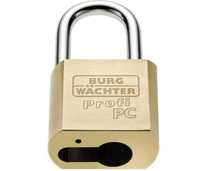 Burg-Wächter 116profipc - Candado 8x27x80mm Medio Cilindro Laton